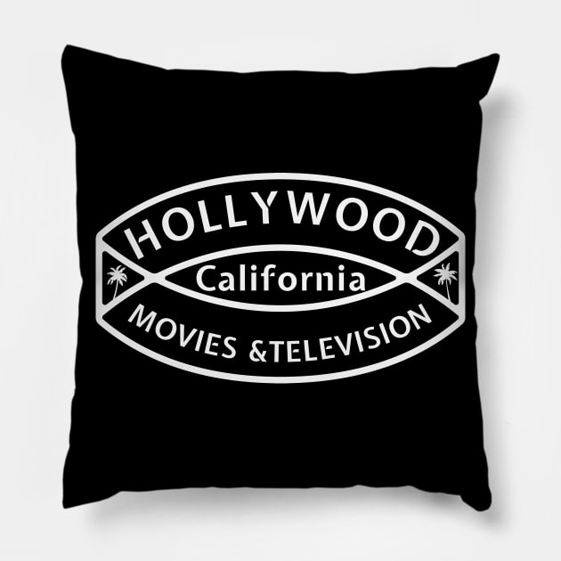 Hollywood Teeshirt Pillow by AllAmerican