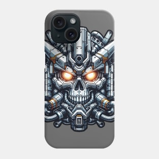 Biomech Skull S01 D07 Phone Case