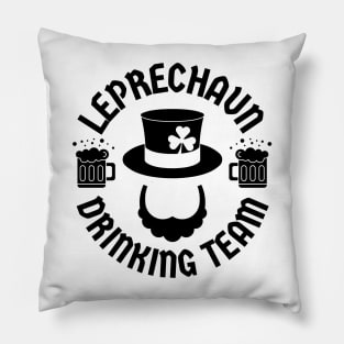 Leprechaun Drinking Team Pillow