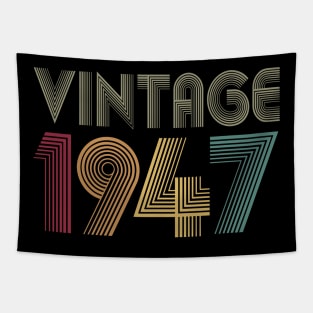 73th Birthday 1947 Gift Vintage Classic Tapestry