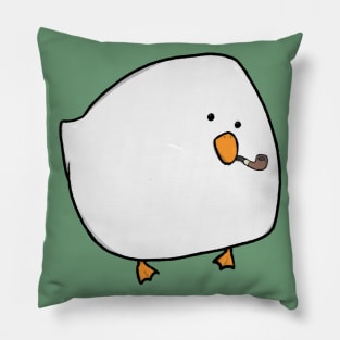 Goose orb with pipe Pillow