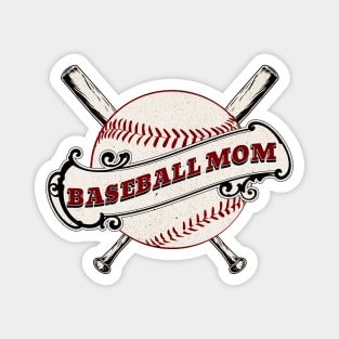 Baseball Mom Magnet