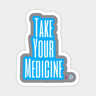 Take Your Medicine : Hipster Golf Magnet