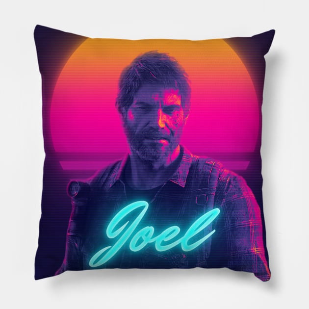 Joel the last of us Pillow by mrcatguys