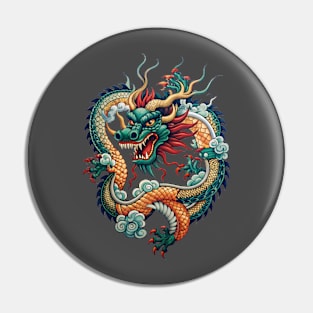 Japanese Dragon Pin