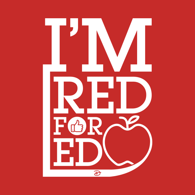 Red For Ed by dhartist