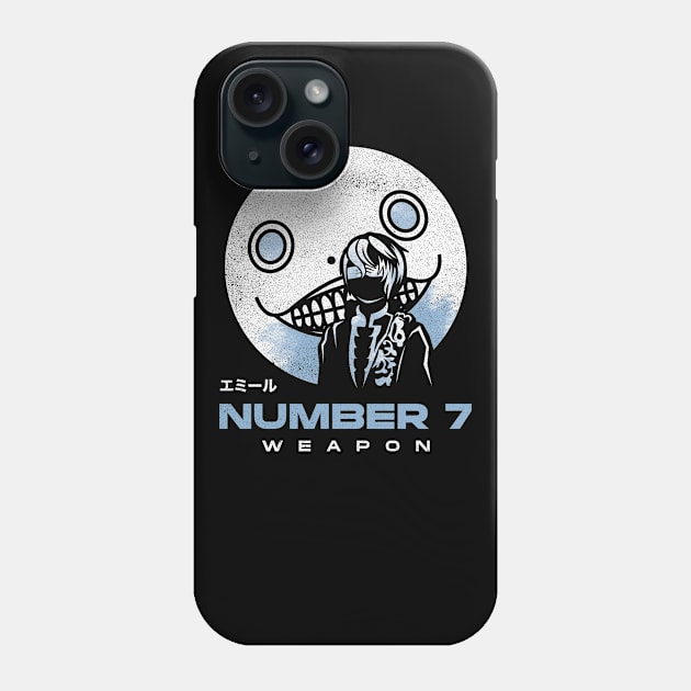 Emil Weapon Number 7 Phone Case by logozaste