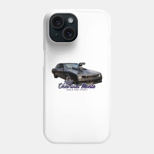 1987 Chevrolet Monte Carlo Pro Street Phone Case