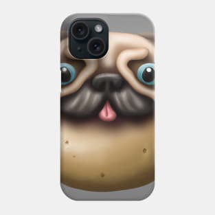 Potato Dog Face Phone Case