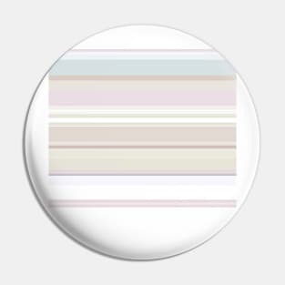 Pretty Stripe Pastels Sands of Time Pin