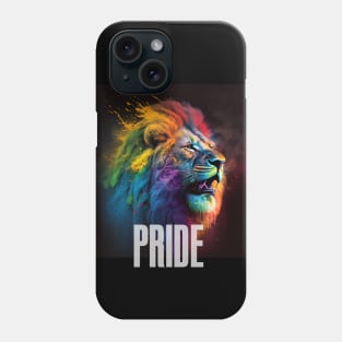 LGBTQ+ Gay Pride Month: Proud Lion Phone Case