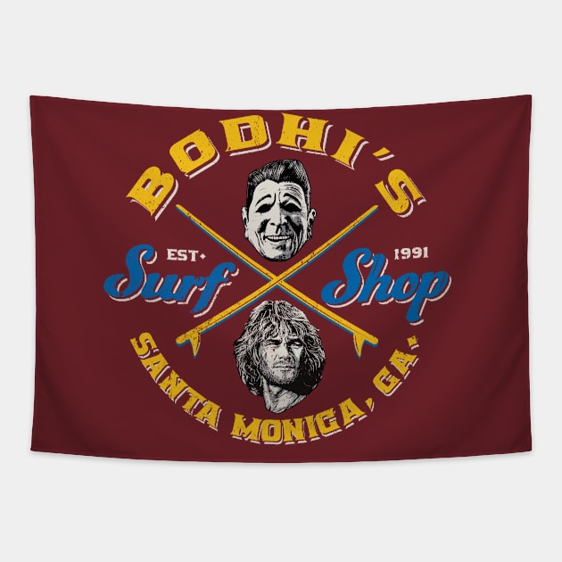 Bodhi's Surf Shop Dks Tapestry by Alema Art