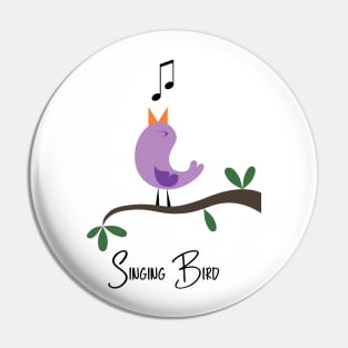 Singing Bird Pin