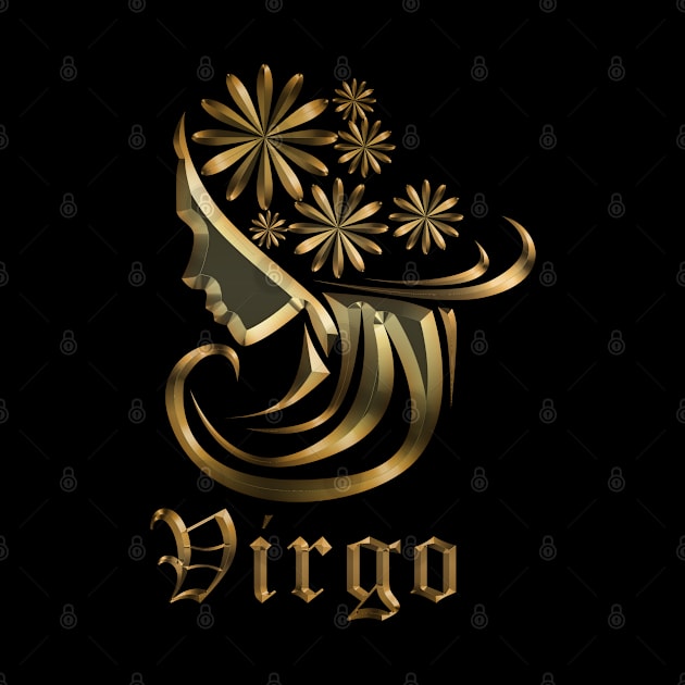 virgo zodiac gold edition by INDONESIA68