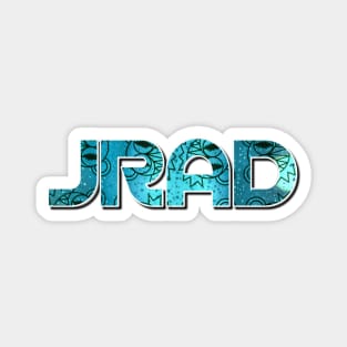 JRAD - 3D Bear lettering Magnet