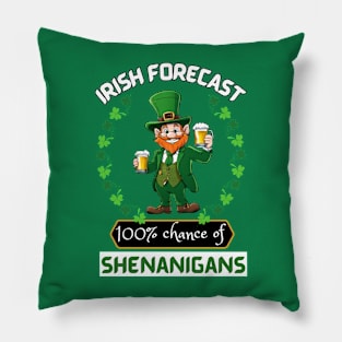 Irish Forecast Pillow