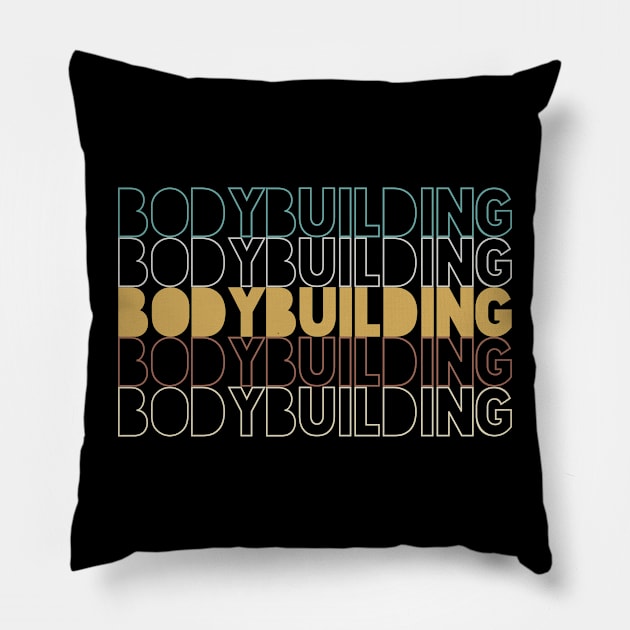 Bodybuilding Pillow by Hank Hill