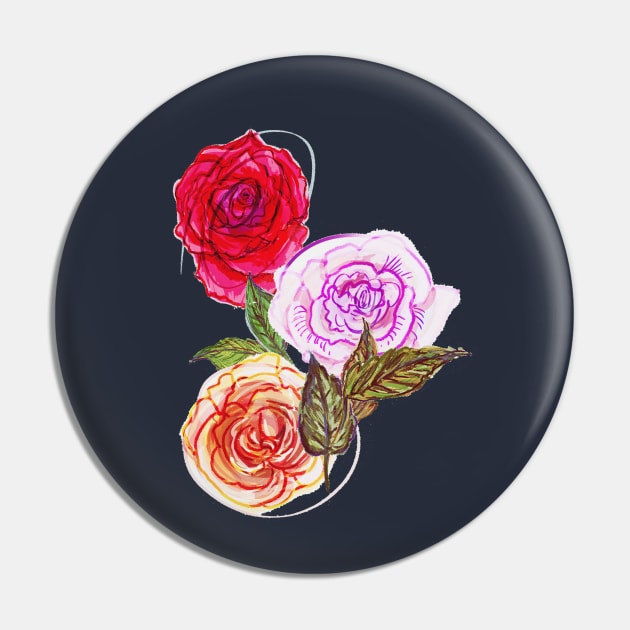 In Bloom Pin by minniemorrisart