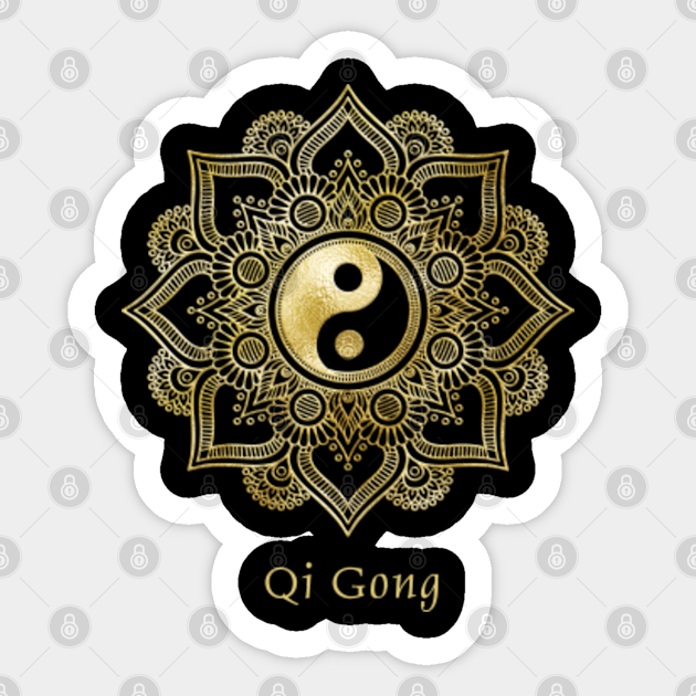 Download Beautiful Qi Gong Mandala Qi Gong Sticker Teepublic