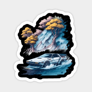 Summer Art DMC DeLorean Magnet