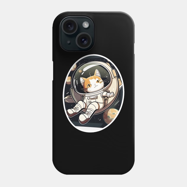 Cat Astronaut, Space Kitty, Catronaut - Cat Lover Phone Case by Freeman Thompson Weiner