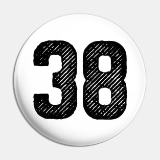 Rough Number 38 Pin