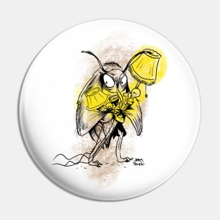 Moth Man Pin