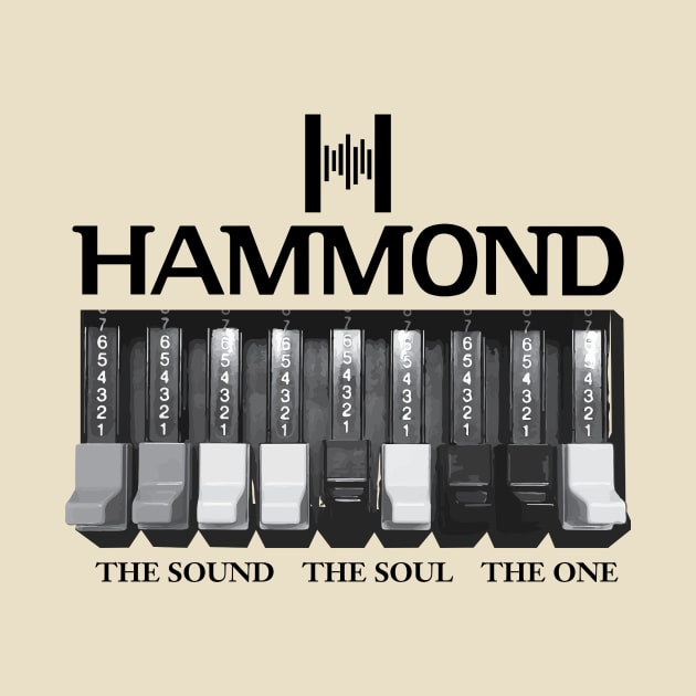 Hammond Organ logo and graphics by simonreich