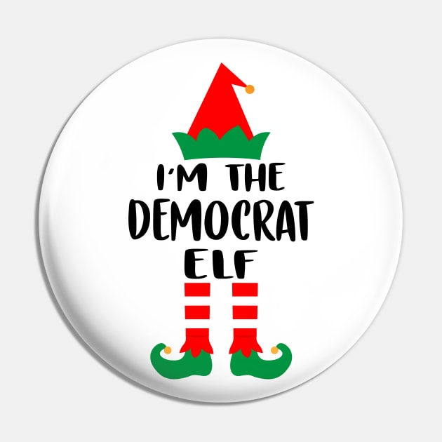 I'm The Democrat Elf Family Matching Group Christmas Costume Pajama Funny Gift Pin by norhan2000