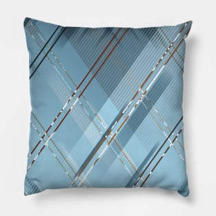 Diagonal stripes background 4 Pillow