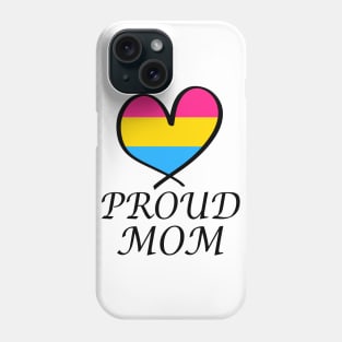 Proud Mom LGBT Gay Pride Month Pansexual Flag Phone Case