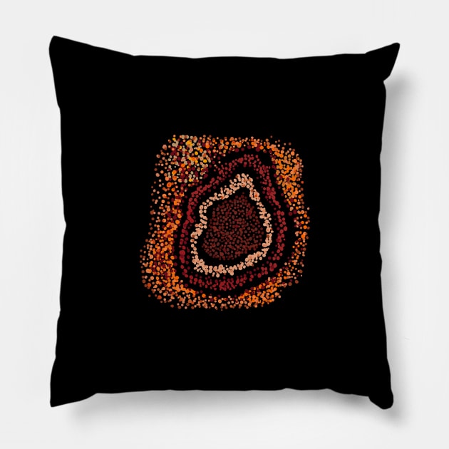 Aboriginal dots Pillow by ComPix