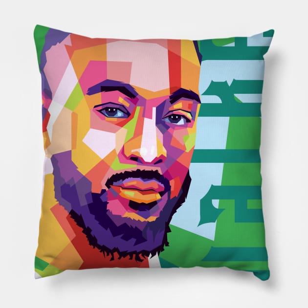 Kemba walker Pillow by Danwpap2