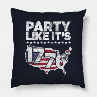 Party Like It's 1776 Independence Day Pillow