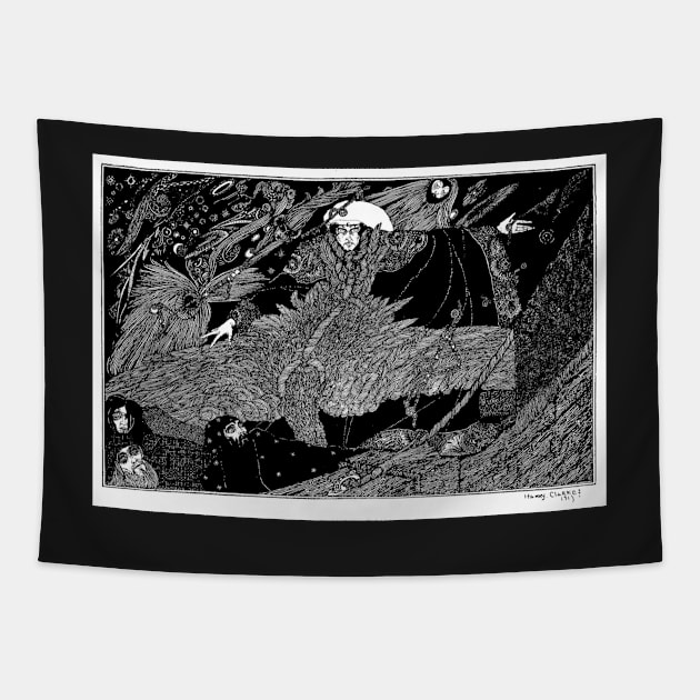 The Rime of the Ancient Mariner - Harry Clarke Tapestry by forgottenbeauty