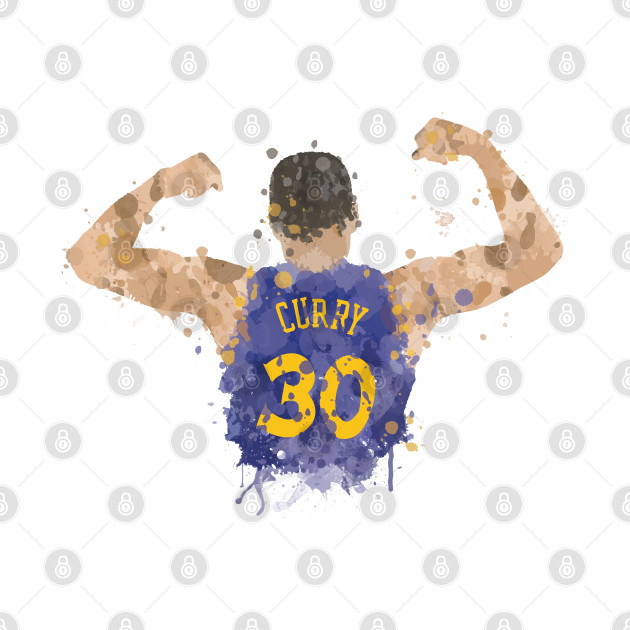 Steph Curry Paint Splatter Art - Steph Curry - Phone Case