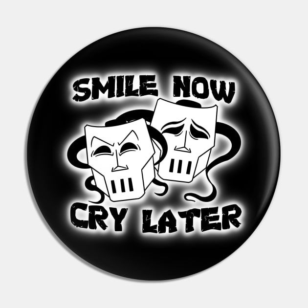 Smile now, Cry Casey Pin by Sewer Vault Toys