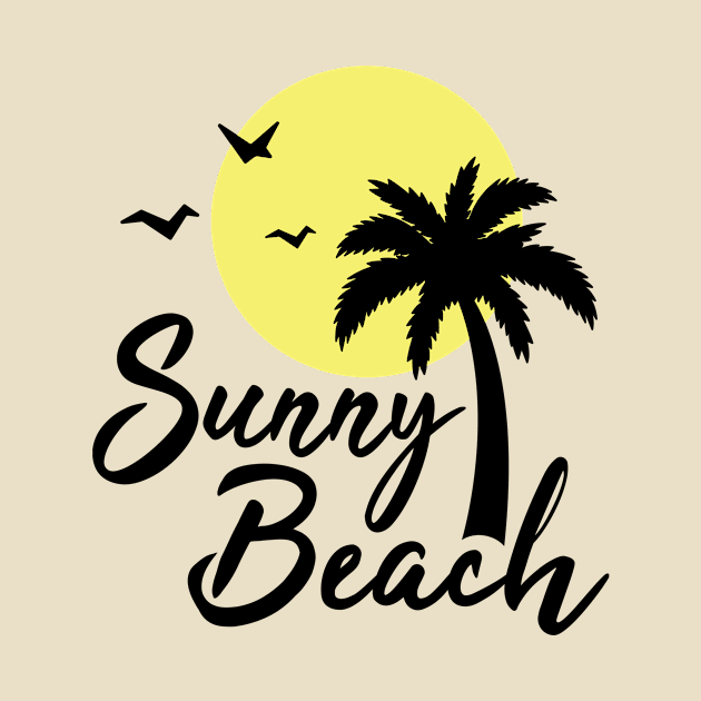 Sunny Beach by ThyShirtProject - Affiliate