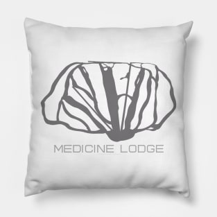 Medicine Lodge Resort 3D Pillow