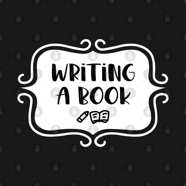 Writing a Book - Vintage Typography by TypoSomething