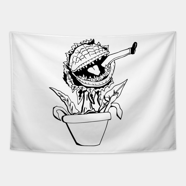 Audrey II Little Shop of Horrors Tapestry by TheTreasureStash