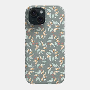 Holly Wreath Pattern Phone Case