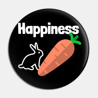 Happiness Rabbit Pin