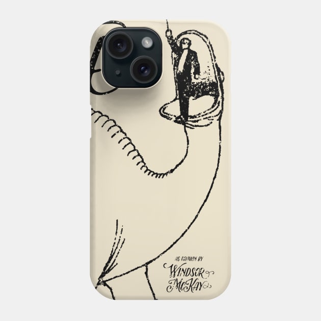 Gertie The Dinosaur Phone Case by GoAwayGreen