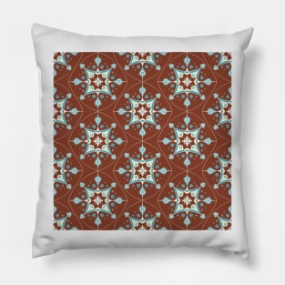 Decor abstract geometric mosaic 01 Pillow