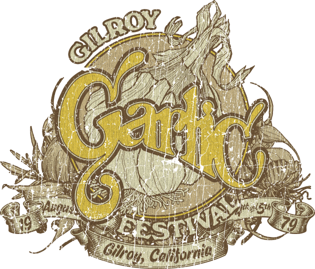 Garlic Festival 1979 Kids T-Shirt by JCD666