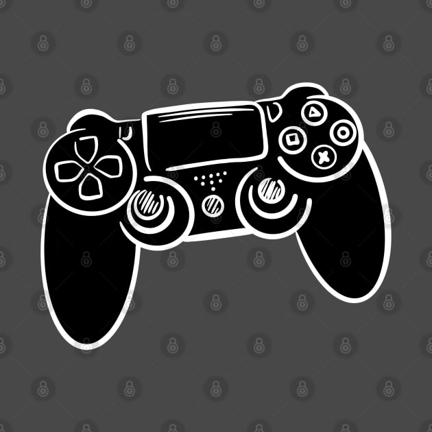 PlayStation controller by Olly Illustrated