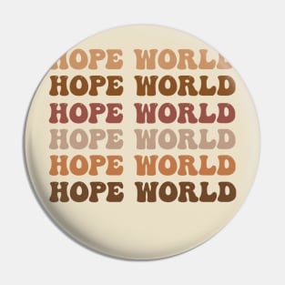 hope world neutral aesthetic Pin