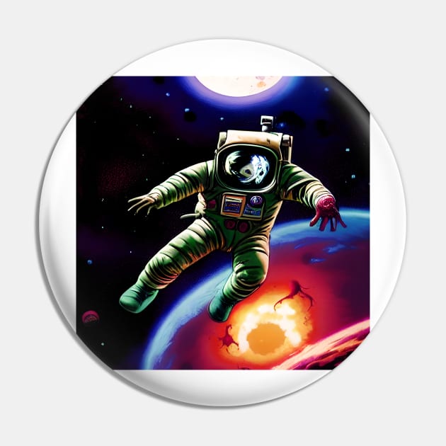 Zombie Astronaut Lost in Space Pin by Mihadom