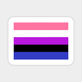 Genderfluid Pride Flag Magnet